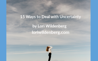 15 Ways to Deal with Uncertainty